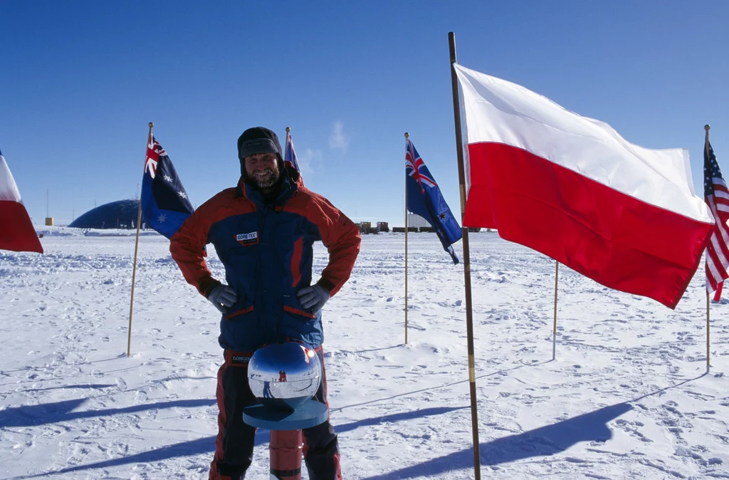 Marek Kamiński wielokrotnie zdobywał biegun północny