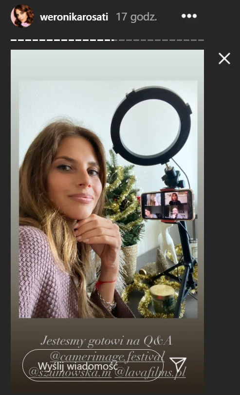 Mieszkanie Weroniki Rosati jest już gotowe na święta Bożego Narodzenia