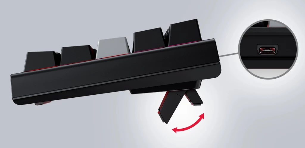 HyperX x Ducky One 2 Mini to ultrakompaktowa klawiatura 60%, która zajmuje niewiele miejsca na biurku, co gwarantuje graczowi większą powierzchnię na manewrowanie myszką. HyperX x Ducky One 2 Mini to ultrakompaktowa klawiatura 60%, która zajmuje niewiele miejsca na biurku, co gwarantuje graczowi większą powierzchnię na manewrowanie myszką.