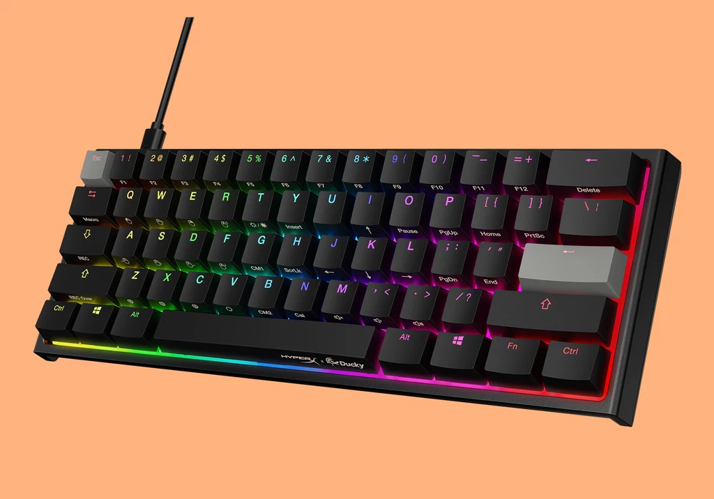 Klawiatura ta jest wyposażona w liniowe, czerwone przełączniki mechaniczne HyperX, które do aktywacji wymagają mniejszej siły nacisku, a ponadto mają niższy skok, co zapewnia jeszcze szybszą reakcję podczas rozgrywki. Klawiatura ta jest wyposażona w liniowe, czerwone przełączniki mechaniczne HyperX, które do aktywacji wymagają mniejszej siły nacisku, a ponadto mają niższy skok, co zapewnia jeszcze szybszą reakcję podczas rozgrywki.