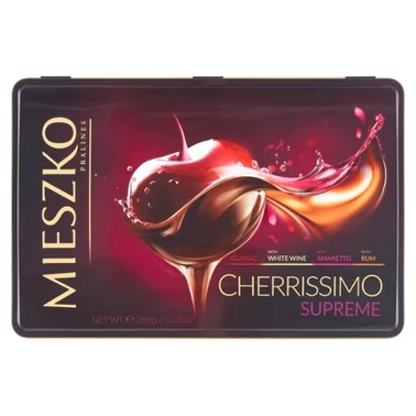 Mieszko Cherrisimo Supreme Praliny z wiśnią w alkoholu 285 g - 0