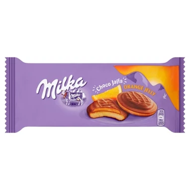 Milka Choco Jaffa Biszkopty z galaretką o smaku pomarańczowym oblewane czekoladą mleczną 147 g - 5