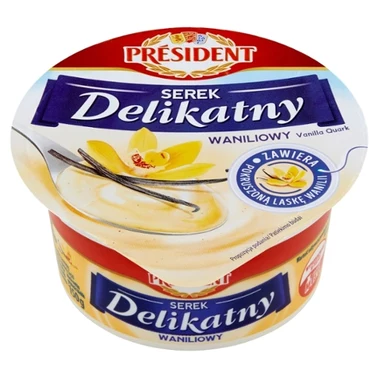 Président Serek Delikatny waniliowy 150 g - 2