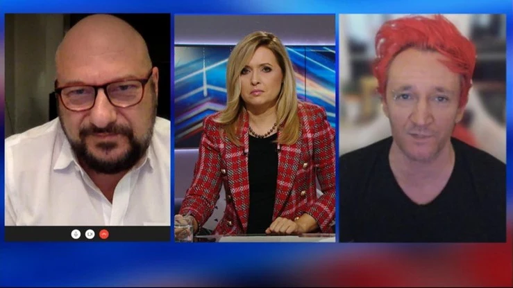 Piotr Gąsowski i Michał Wiśniewski byli gośćmi "Debaty dnia" w Polsat News Piotr Gąsowski i Michał Wiśniewski byli gośćmi "Debaty dnia" w Polsat News