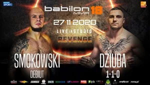 Na gali Babilon MMA 18 zmierzą się m.in. Paweł Dziuba oraz Maciej Smokowski