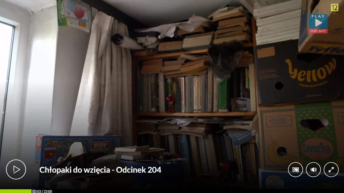 Tak mieszka Łukasz z show "Chłopaki do wzięcia", fot. screen z programu Tak mieszka Łukasz z show "Chłopaki do wzięcia", fot. screen z programu