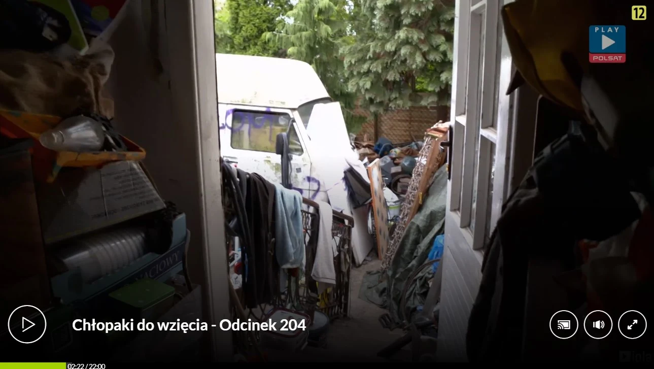 Tak mieszka Łukasz z show "Chłopaki do wzięcia", fot. screen z programu Tak mieszka Łukasz z show "Chłopaki do wzięcia", fot. screen z programu