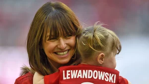 Anna Lewandowska z córką Klarą