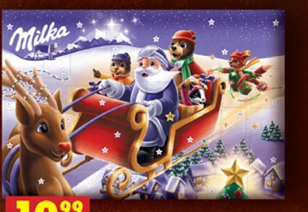 Kalendarz adwentowy Milka