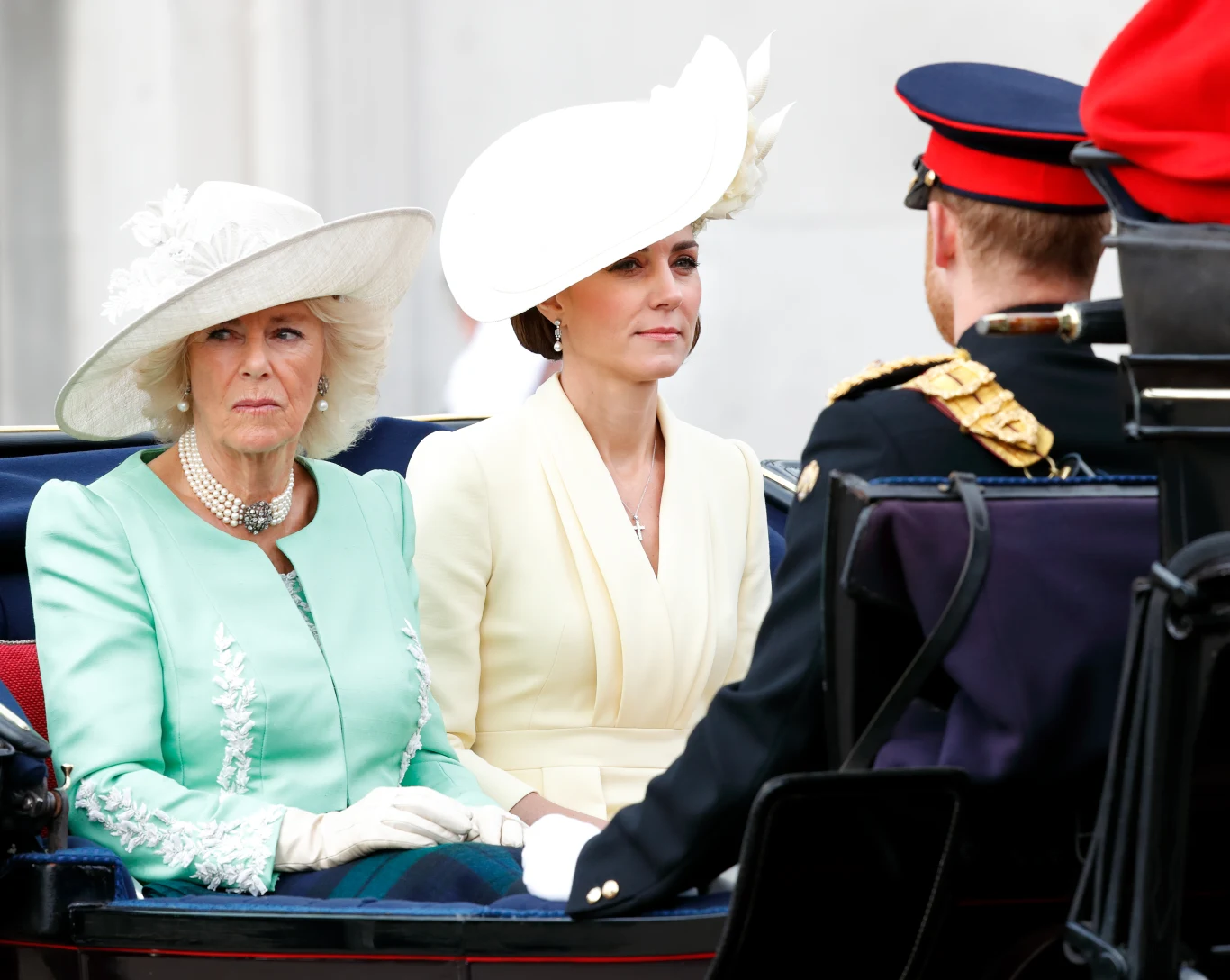 Księżna Camilla i księżna Kate 