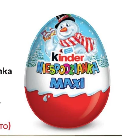 Jajko niespodzianka Kinder