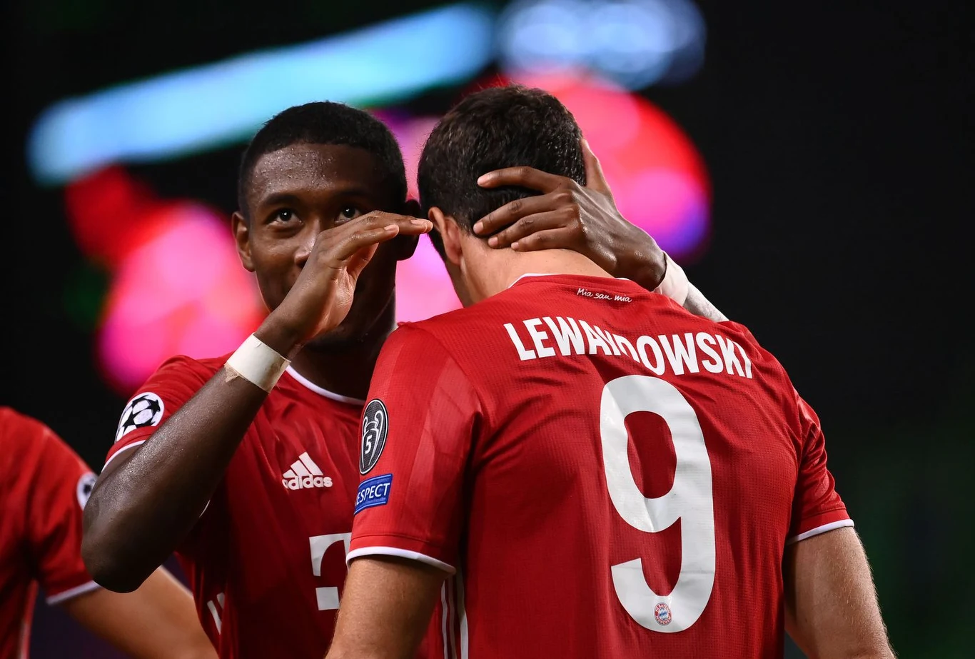 David Alaba i Robert Lewandowski
