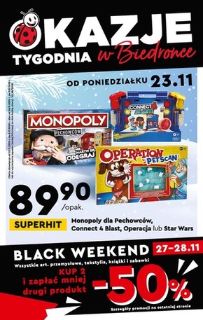 Black Weekend w Biedronce