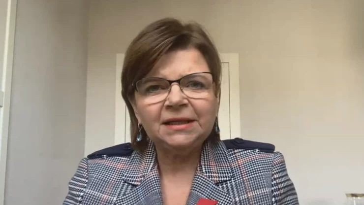 Posłanka Izabela Leszczyna z Platformy Obywatelskiej 