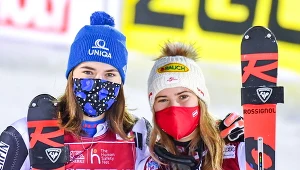 Petra Vlhova (z lewej)