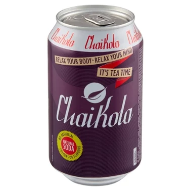 ChaiKola Gazowany napój z naturalnym ekstraktem herbaty 330 ml - 2