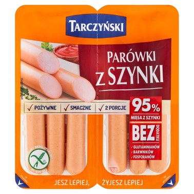 Tarczyński Parówki premium z szynki 220 g (2 x 110 g) - 1