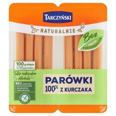 Tarczyński Naturalnie Parówki 100 % z kurczaka 160 g (2 x 80 g) - 3