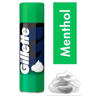 Gillette Classic Menthol Pianka do golenia 200 ml - 0