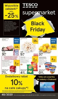 Jeszcze więcej okazji w Tesco Supermarket!