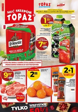 Gazetka promocyjna Topaz - Okazje w Topaz na nowy tydzień!