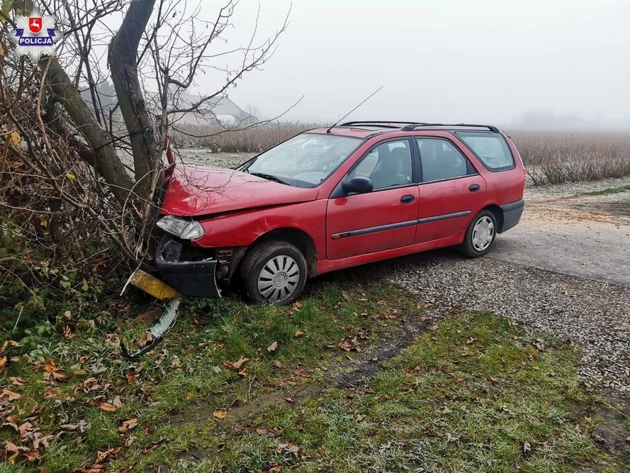 Na szczęście ucierpiał tylko samochód