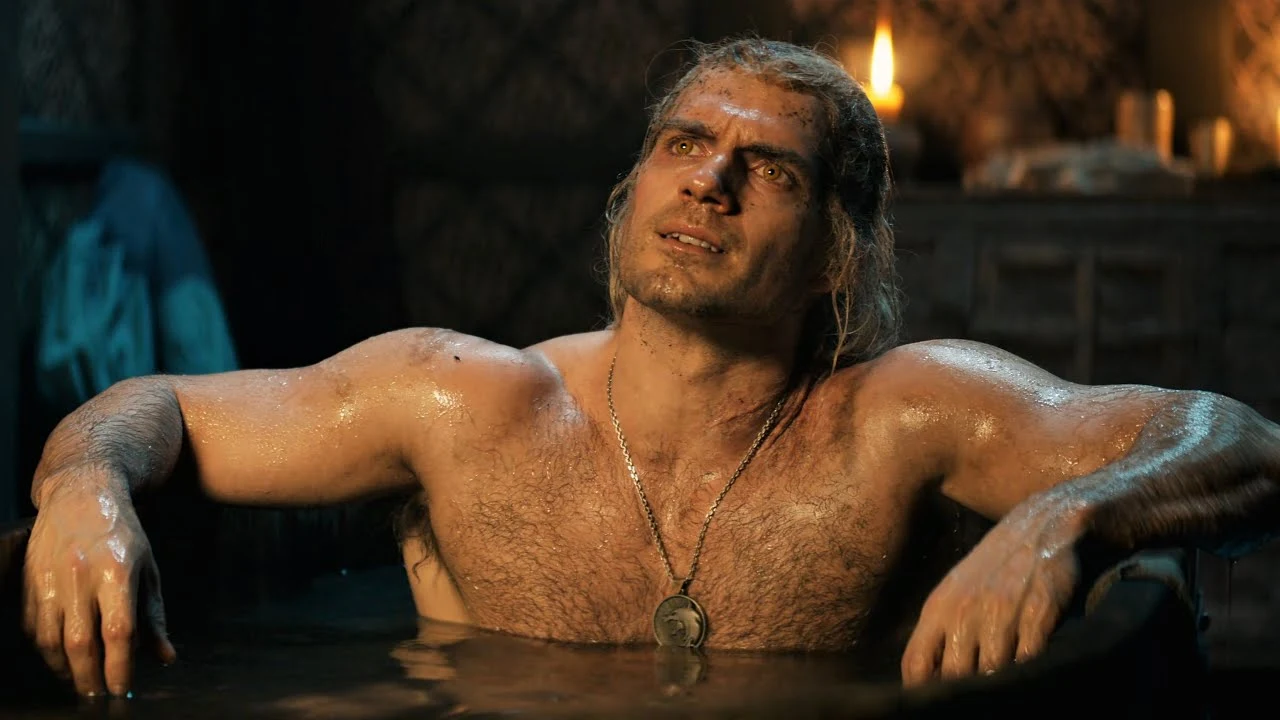 Henry Cavill w "Wiedźminie"