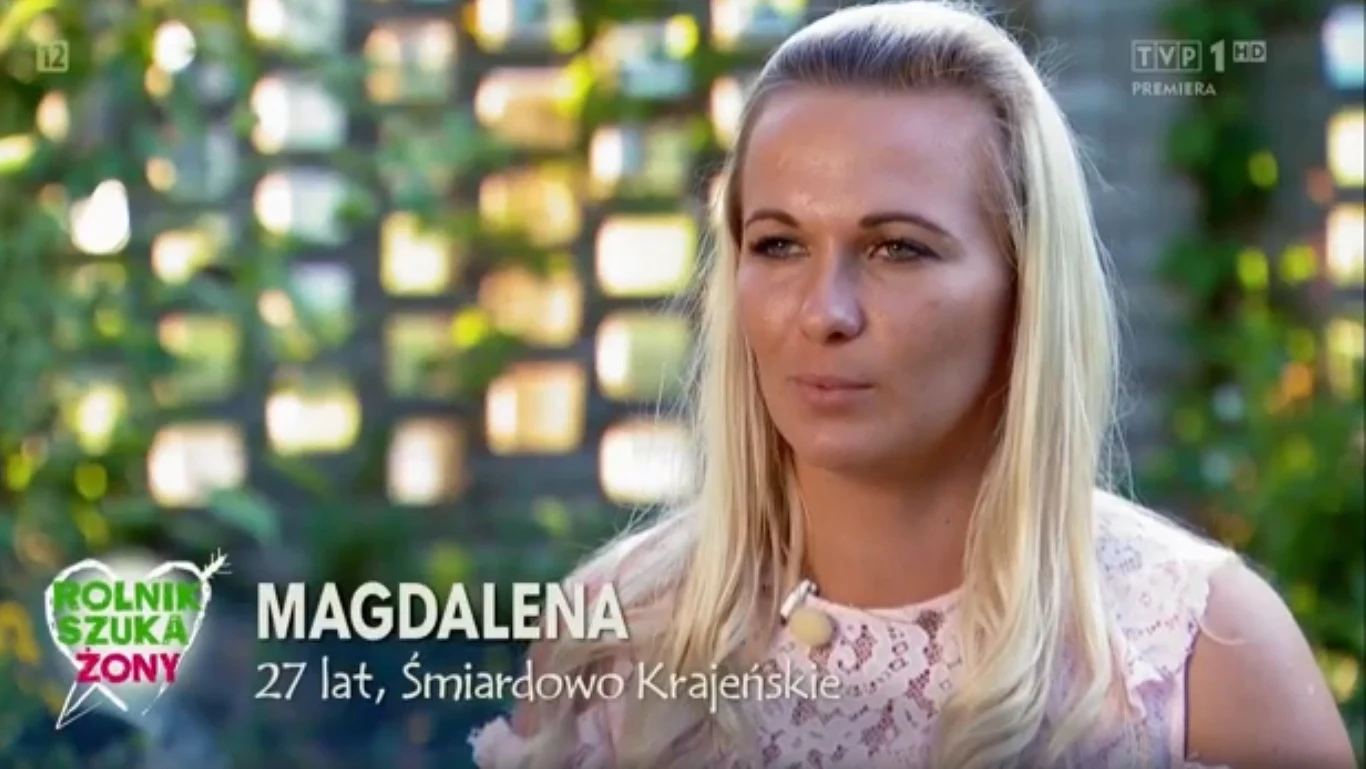 Magdalena, fot. screen z programu