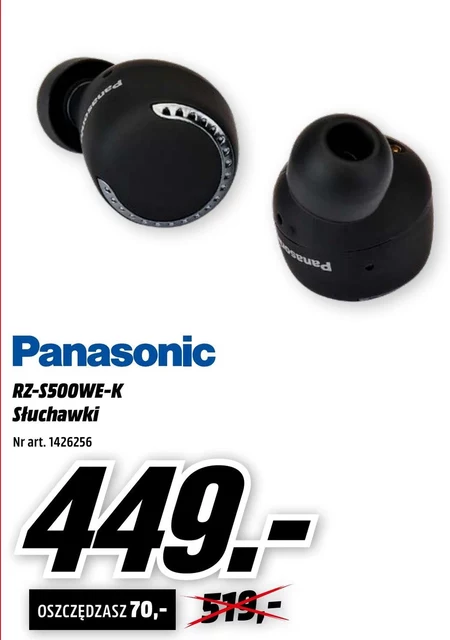 Słuchawki bezprzewodowe Panasonic