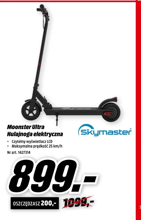 Elektryczna hulajnoga Skymaster