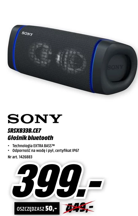 Głośnik bluetooth Sony