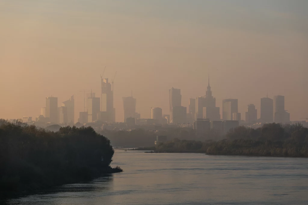 Warszawa w smogu