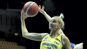 Koszykarka drużyny VBW Arka Gdynia Laura Miskiniene