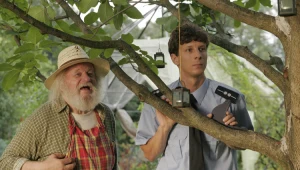 Aleksander Skowroński i Wojciech Solarz w filmie "U Pana Boga w ogródku" (2007)