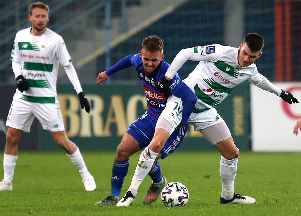 Piłkarze Lechii Gdańsk w meczu z Piastem Gliwice Piłkarze Lechii Gdańsk w meczu z Piastem Gliwice