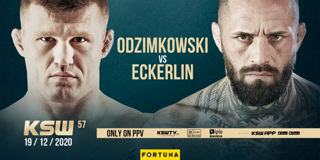 Na gali KSW 57 Albert Odzimkowski zmierzy się z Christianem Eckerlinem
