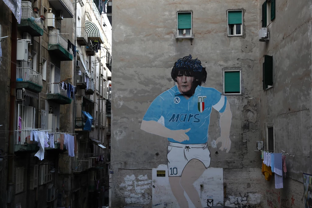 O Maradonie nie zapominają także w Neapolu O Maradonie nie zapominają także w Neapolu
