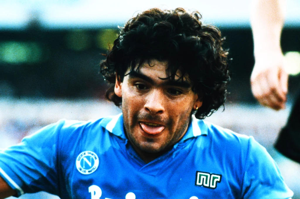 Maradona był królem w Neapolu Maradona był królem w Neapolu
