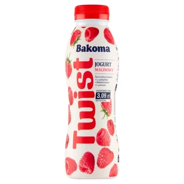 Bakoma Twist Jogurt malinowy 370 g - 3