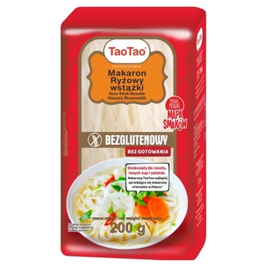 Tao Tao Makaron ryżowy wstążki 200 g - 0
