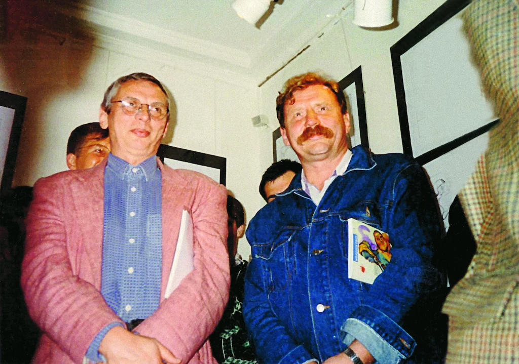 Mikołaj i Andrzej Grabowscy, rok 1995