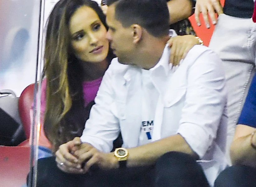 Marina Łuczenko-Szczęsna i Wojciech Szczęsny Marina Łuczenko-Szczęsna i Wojciech Szczęsny