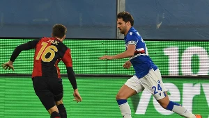 Bartosz Bereszyński w meczu z Genoą