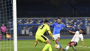 ​SSC Napoli - HNK Rijeka 2-0 w 4. kolejce fazy grupowej Ligi Europy
