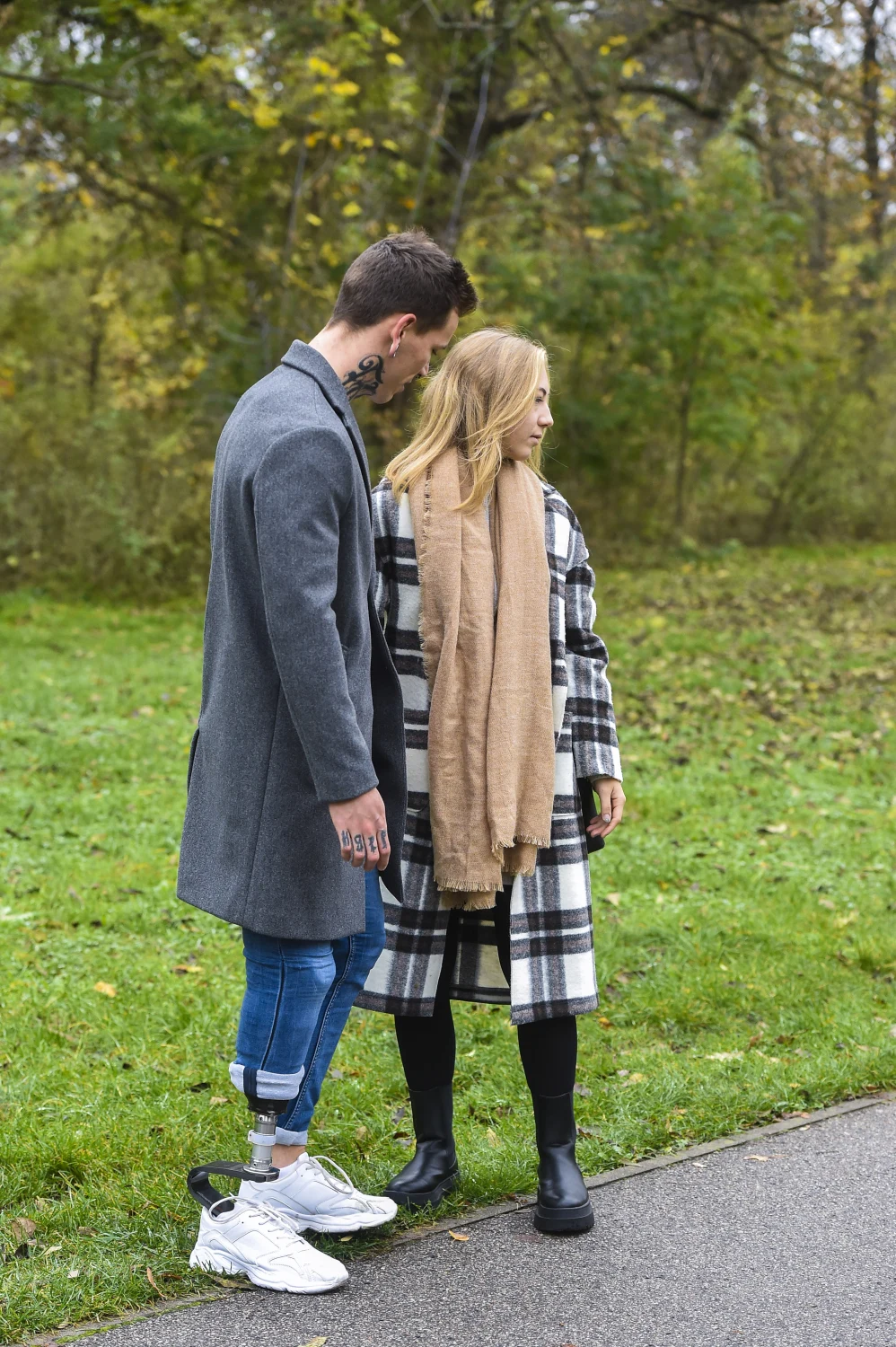 Sylwester Wilk z ukochaną Sylwester Wilk z ukochaną