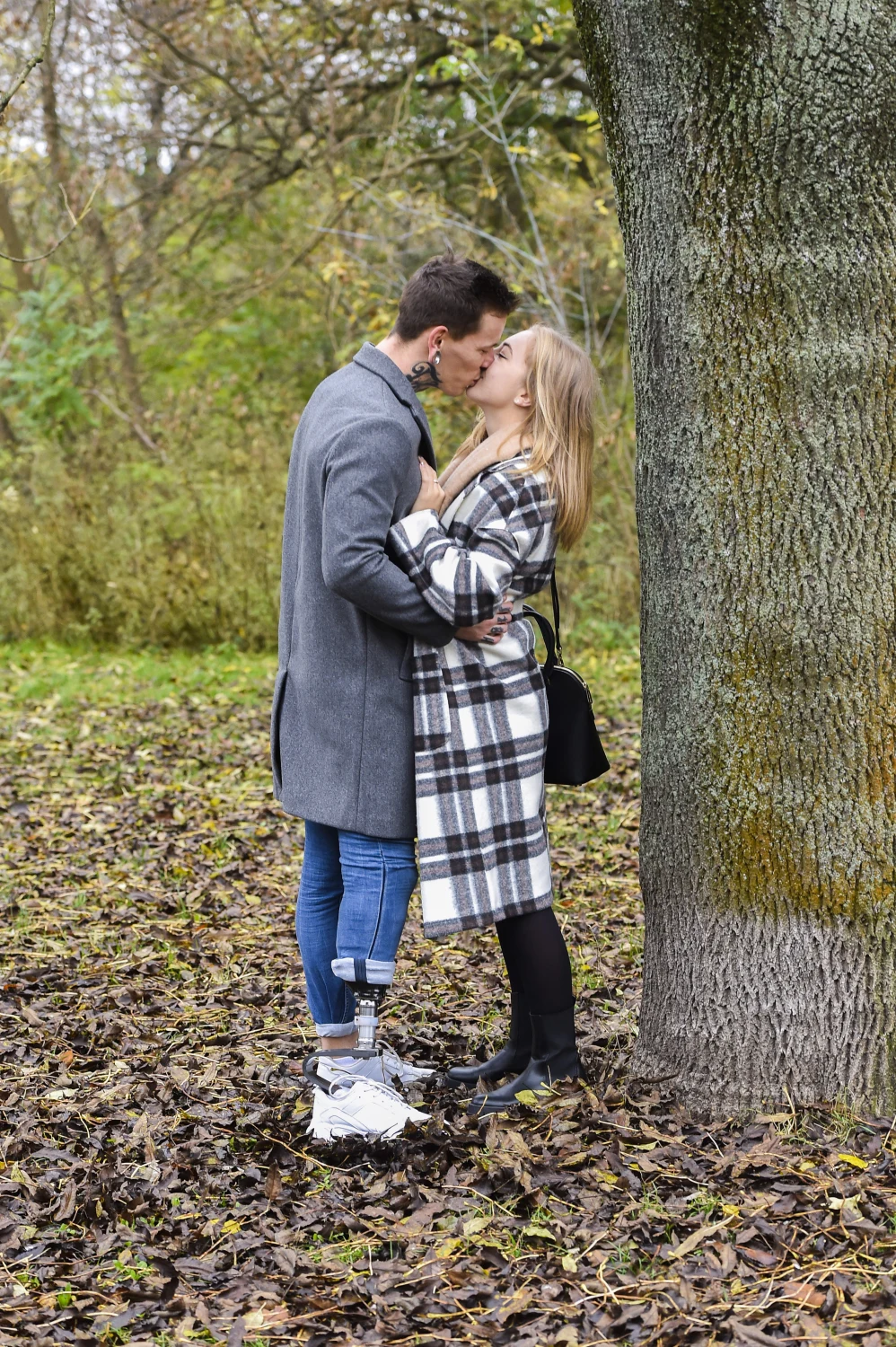 Sylwester Wilk z ukochaną Sylwester Wilk z ukochaną