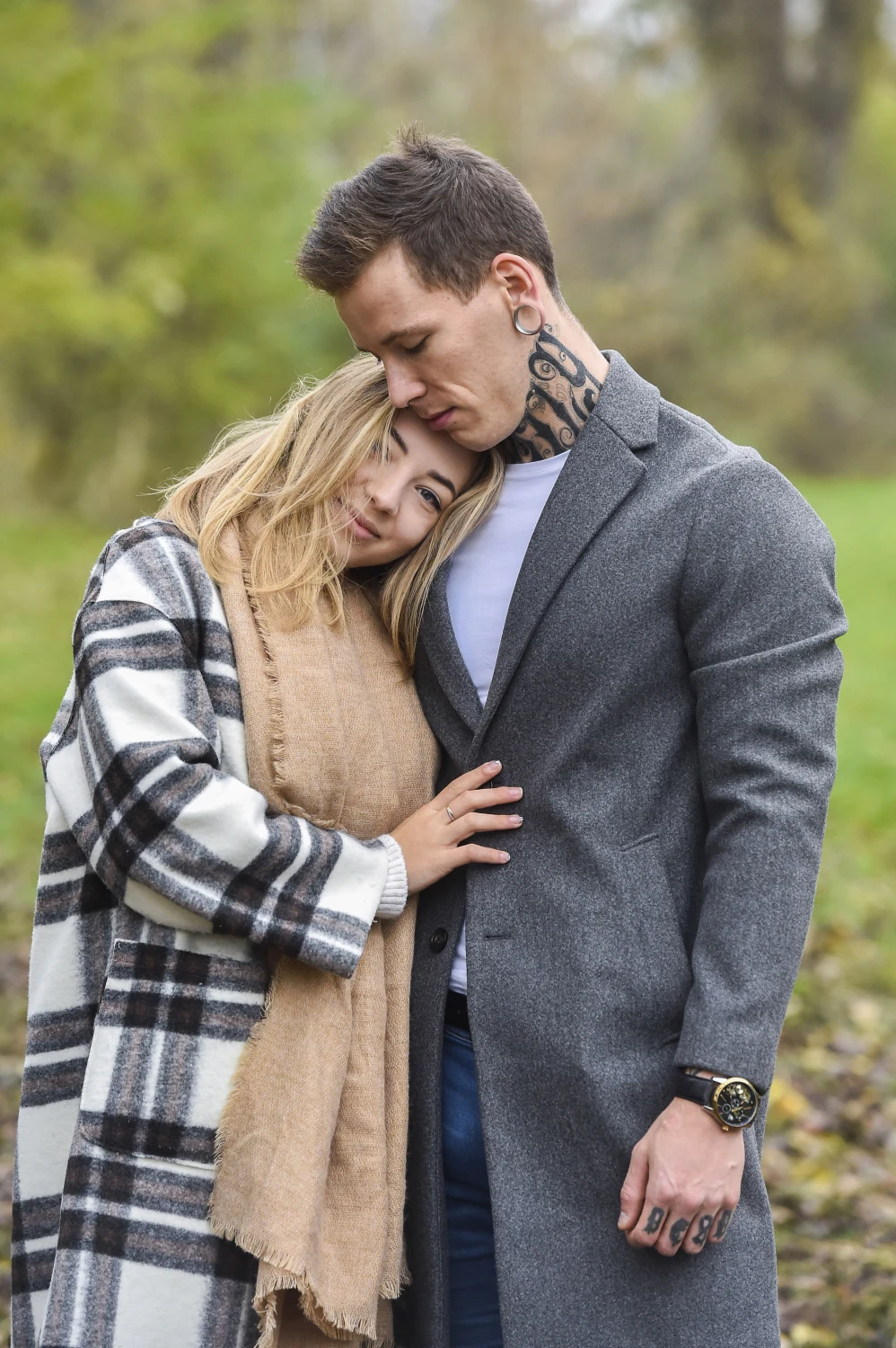 Sylwester Wilk z ukochaną Sylwester Wilk z ukochaną