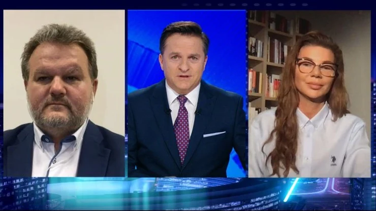 Edyta Górniak w programie Polsatu "Gość Wydarzeń" Edyta Górniak w programie Polsatu "Gość Wydarzeń"