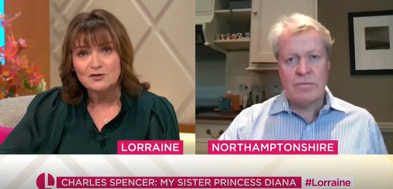 Charles Spencer w programie śniadaniowym Charles Spencer w programie śniadaniowym