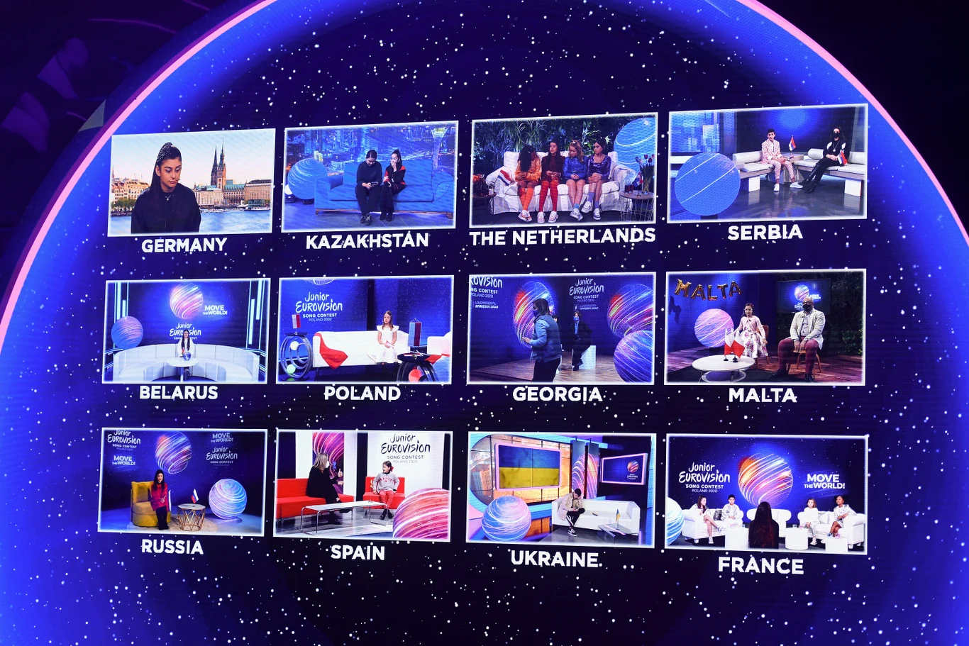 Uczestnicy Eurowizji Junior 2020